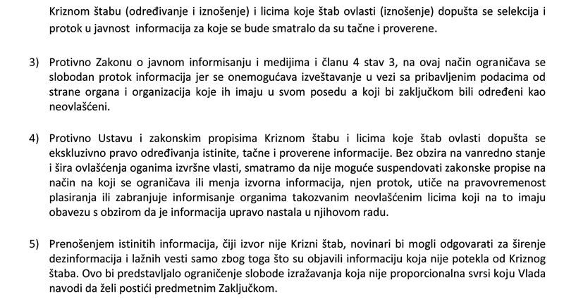 Medijska koalicija traži objašnjenje od Vlade Srbije 3 medijska koalicija 3