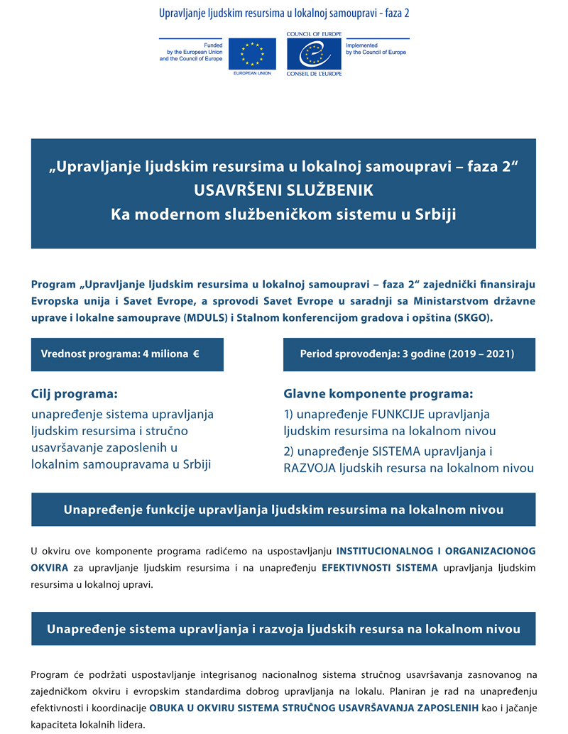 O programu ukratko 1