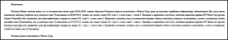 Gojković falsifikovao nalaze, pa se nagodio sa tužilaštvom 2 dr Gojko