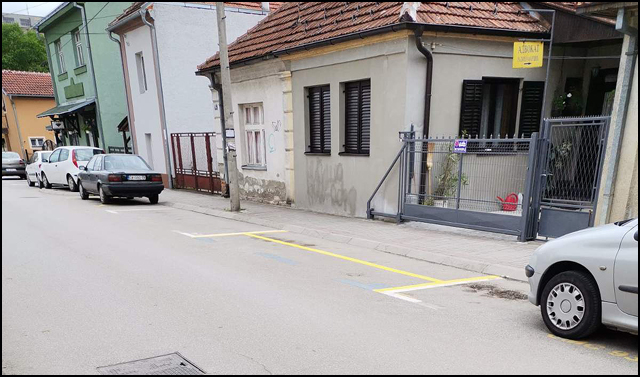 parking mesto ukinuto
