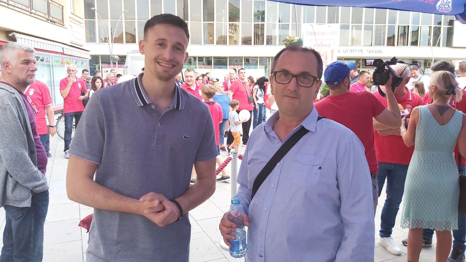 Proslava u Čačku zbog ulaska u ABA ligu 9 avram