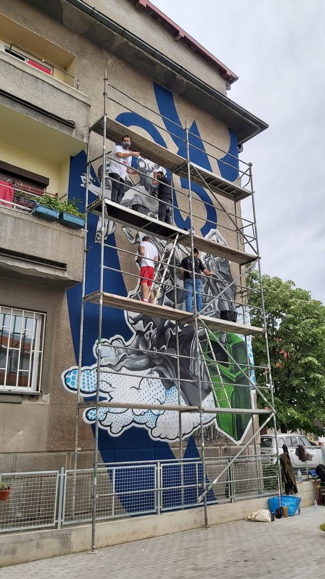 DUK i ove godine: Čačak, grad murala 1 grafit1