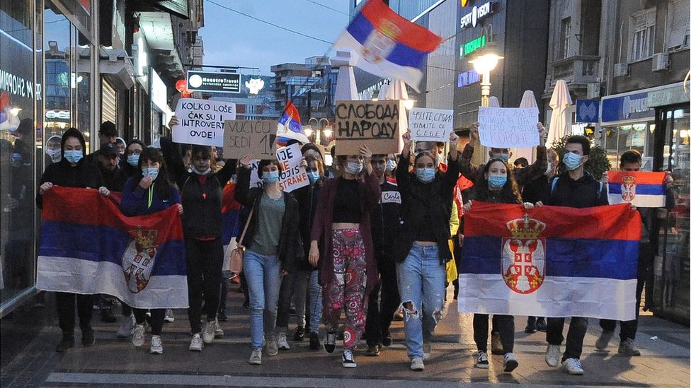 Protestna šetnja u Nišu
