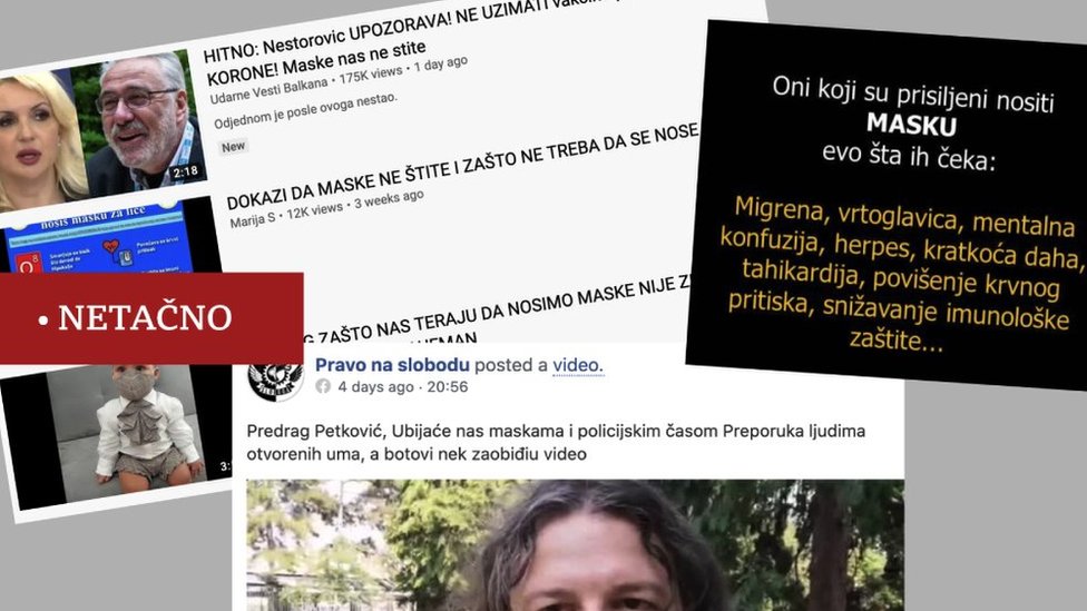 Protesti, korona virus, maske: Kako su protesti u Srbiji rasplamsali novi talas dezinformacija 4 maske korona virus lažne vesti