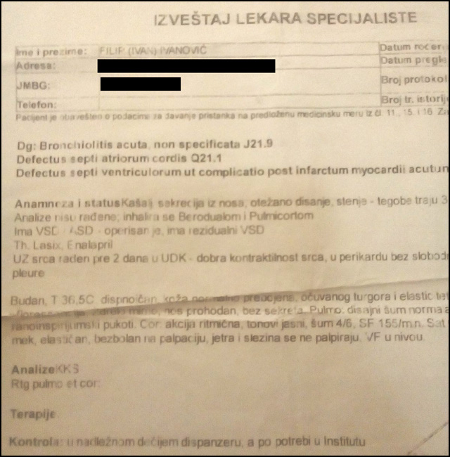 lekarski nalaz