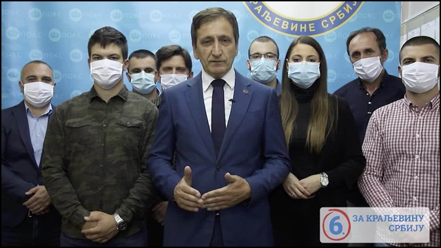 Lista "Za kraljevinu Srbiju" objavila da je prešla cenzus 1 poks izbori