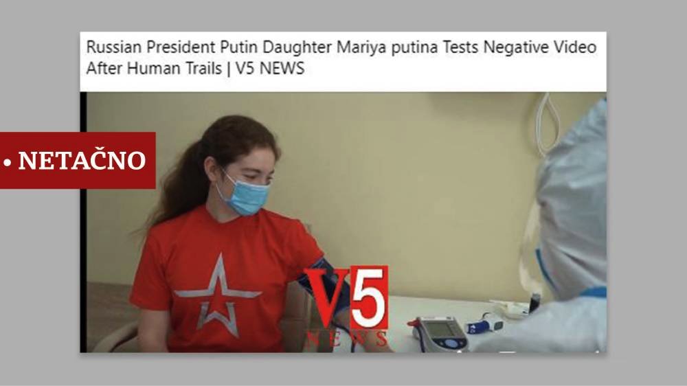 Korona virus i ruska vakcina: Mimovi sa Putinom preplavili društvene mreže 5 putinova cerka primila vakcinu lazna vest