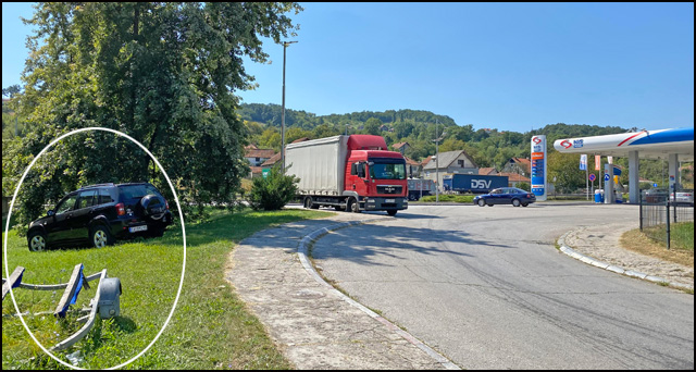 parkiranje na zelenoj povrsini