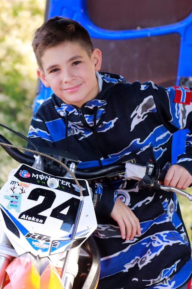 01 Aleksa Milosavljevic sampion u klasi MX 85 Termorad AMSK cacak