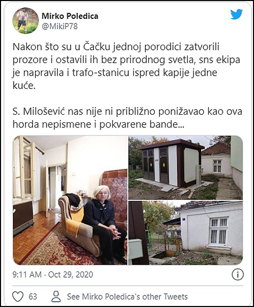 poledica tvit