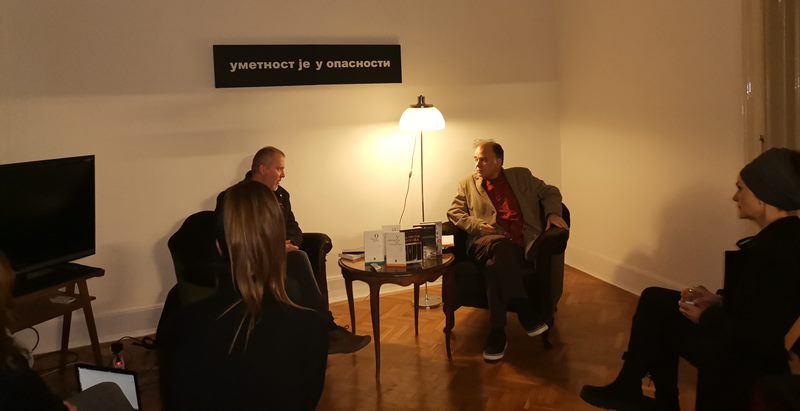 U Beogradu predstavljena izdavačka delatnost čačanske galerije 1 vladan matijevic i nebojsa grujicic