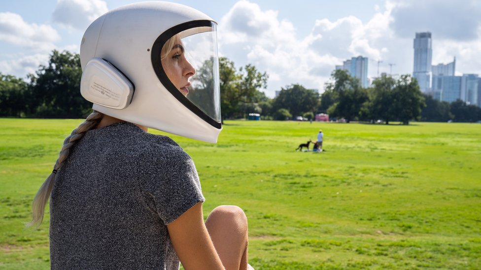 Korona virus: Kako izgleda specijalna kaciga za zaštitu od Kovida-19 3 The NE-1 helmet