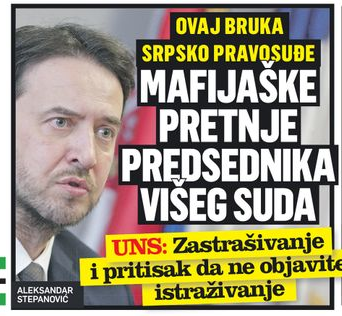 Detalj jedne od naslovnih strana Srpskog telegrafa
