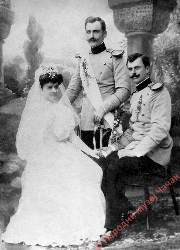 Slika majora Gavrilovića nakon venčanja 1 major gavrilovic