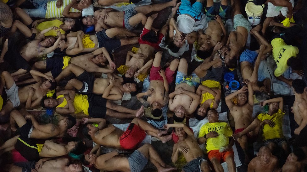 Korona virus na Filipinima: „Bebi-bum“ tokom izolacije, bolnice pretrpane 2 Prison inmates at Quezon City jail