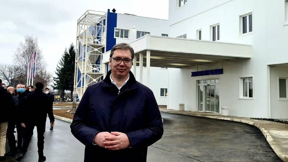 Predsednik Vučić na otvaranju bolnice u Kruševcu