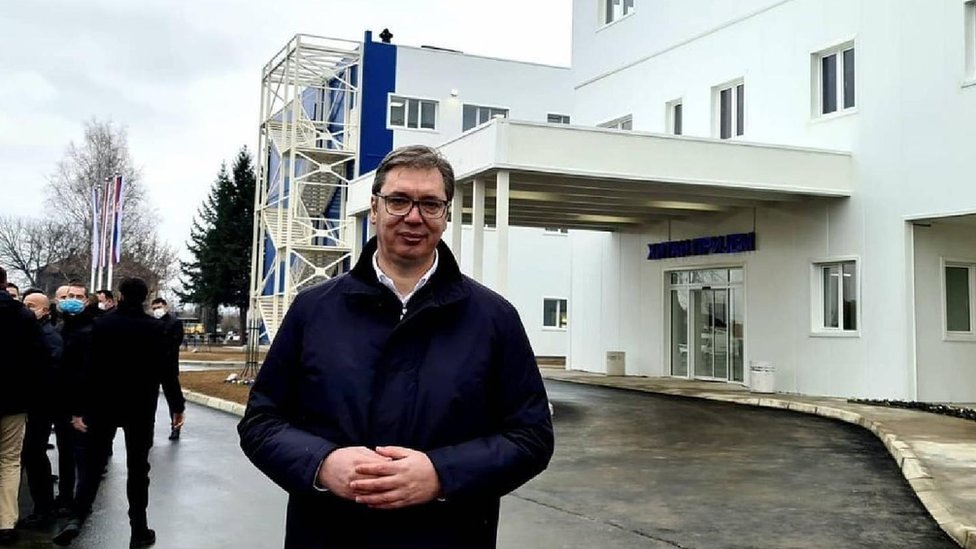 Korona virus: U novu kovid bolnicu u Kruševcu primljeni prvi pacijenti 2 Predsednik Vučić na otvaranju bolnice u Kruševcu