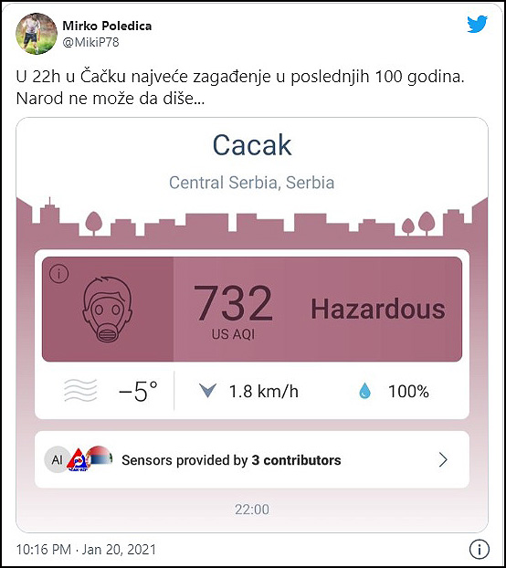 Poledica vazduh