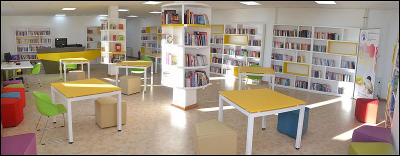 biblioteka sprat decje
