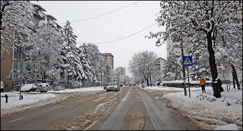 sneg na ulicama