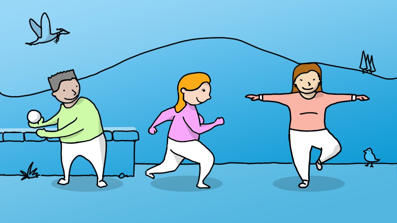 Korona virus: Pet načina kako da budete vedri tokom izolacije 2 Illustration of get moving
