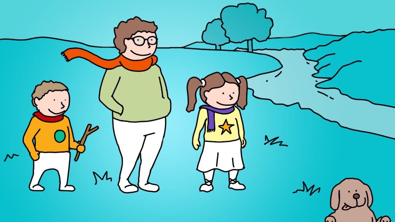 Korona virus: Pet načina kako da izbegnete umor očiju dok radite od kuće 7 Illustration of outdoor exercise
