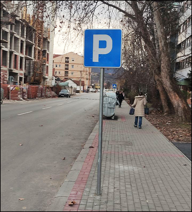 parkiranje Balkanska