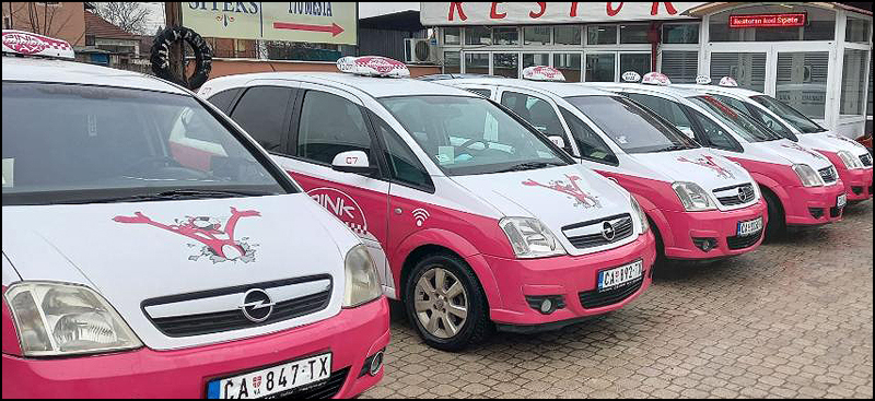 Oglas za posao: Potrebni taxi vozači 1 pink taxi 800