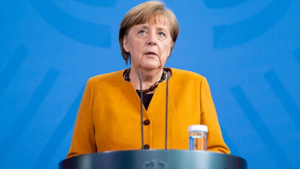 Korona virus i Nemačka: Zašto se Angela Merkel izvinila i da li su joj Nemci poverovali 1 Chancellor Merkel giving statement on Easter U-turn, 24 Mar 21