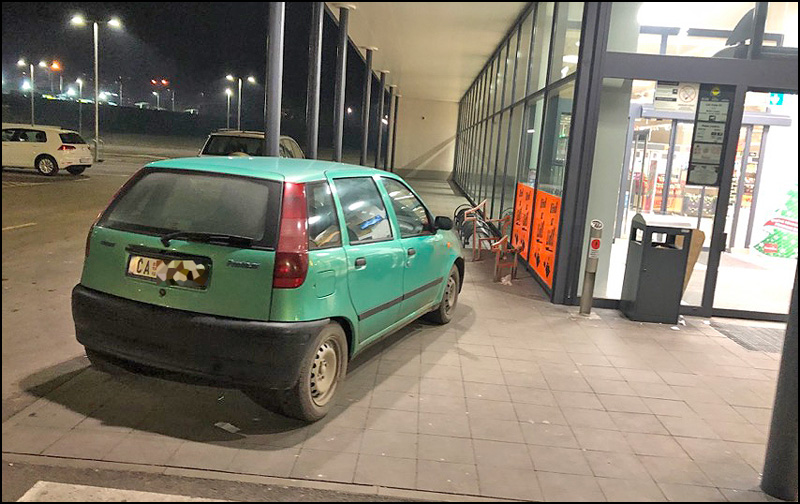 Grad divljeg parkiranja 5 parkiranje 4a