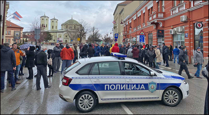 Protest zbog mera Kriznog štaba 1 protest cacak 4