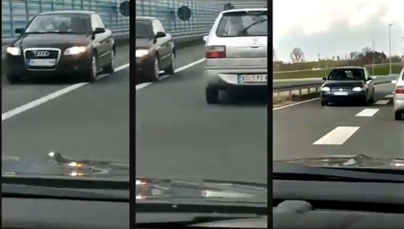 Putevi Srbije povodom vožnje u suprotnom smeru na autoputu Miloš Veliki (video) 1 smer 830x0 1