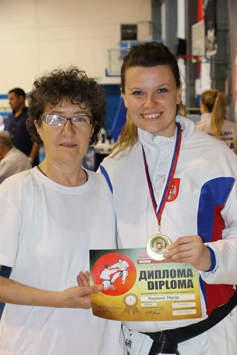 Čačanka još jednom na postolju 5 karate4