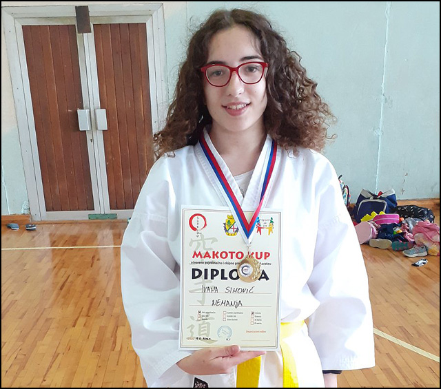 Pregršt medalja za KK "Nemanja" 3 nemanja ivana simovic