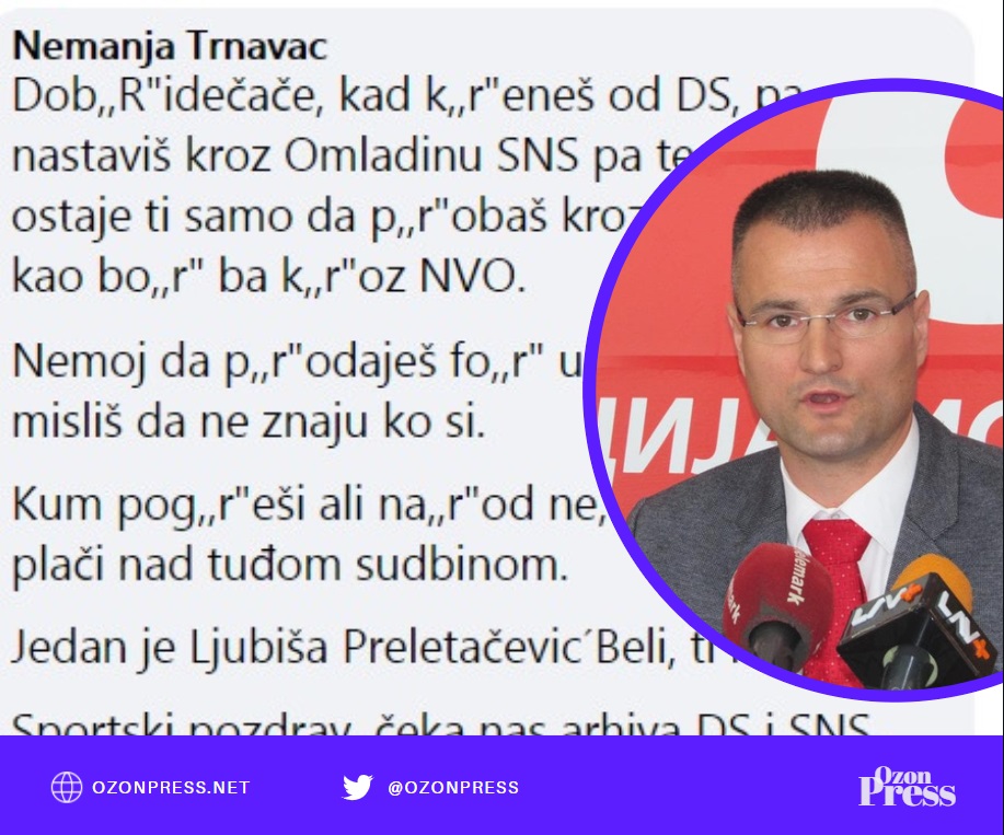 Čelnik čačanskih socijalista ismeva dečka sa govornom manom 1 trnavac 1
