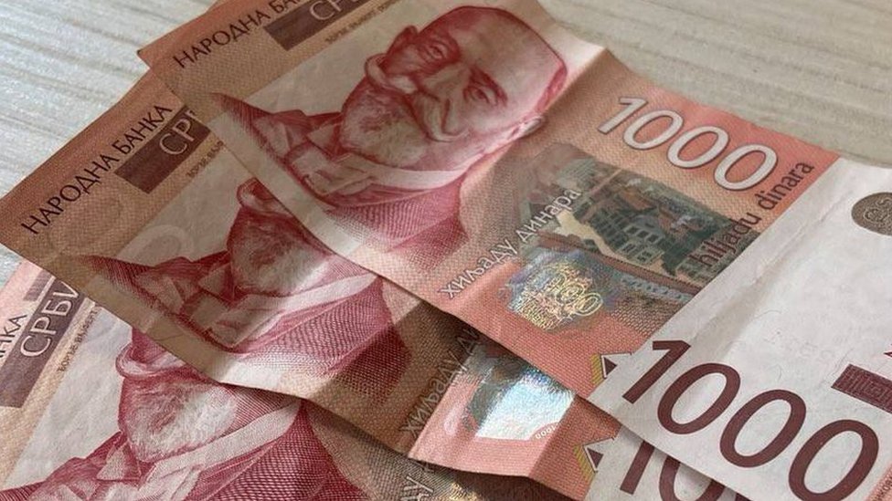Novčanice od hiljadu dinara