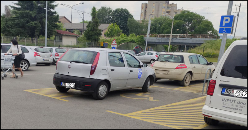 prkiranje Lidl