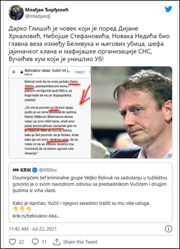 Ђорђевић против државне мафије 4 Mladja 4