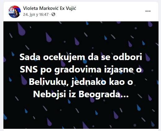 Narodnjaci pitaju čačanski SNS kada će da isključe Belivuka iz stranke 1 sns1