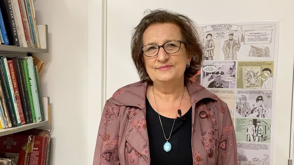 Profesorka srpskog jezika i književnosti Branka Bubanj