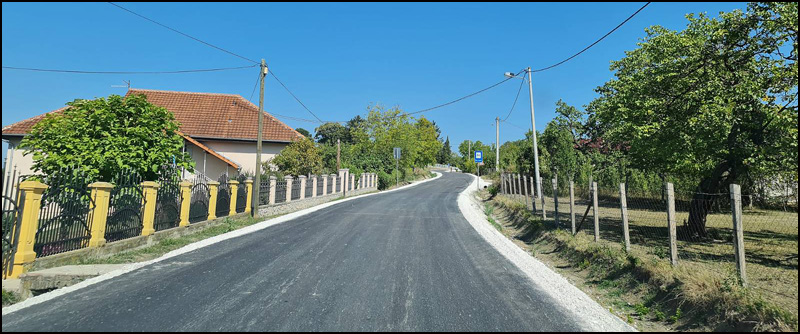 Milicevci put asfalt 1