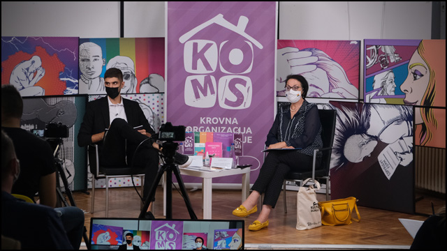 KOMS: Dijalog mladih LGBT sa ministarkom za ljudska prava 1 koms ministarka