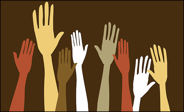 large volunteering