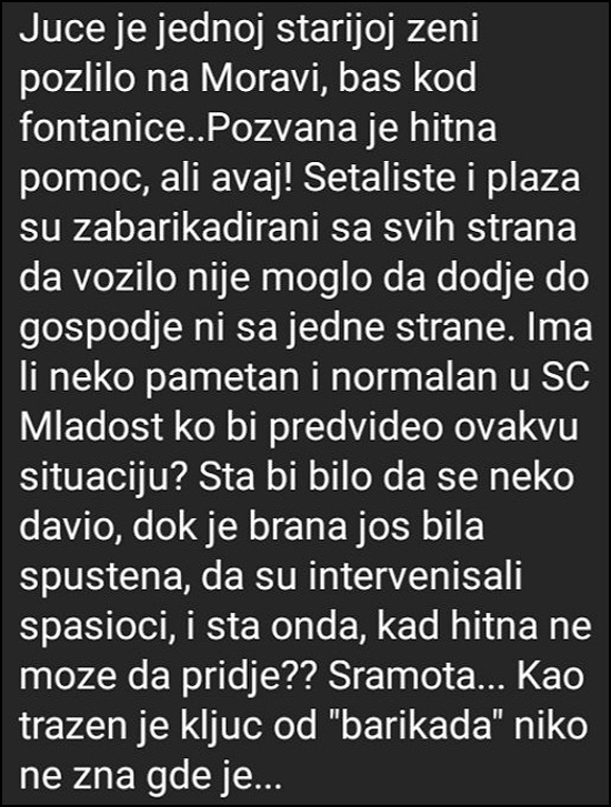 Ima li neko pametan i normalan 2 svedocenje gradjanke