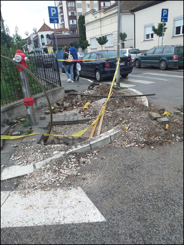 Kraljevo danas - rovovski rat ili gasifikacija 2 Kraljevo gas 2