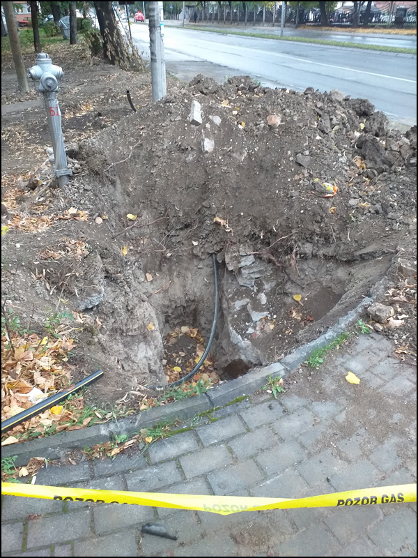 Kraljevo danas - rovovski rat ili gasifikacija 5 Kraljevo gas 5
