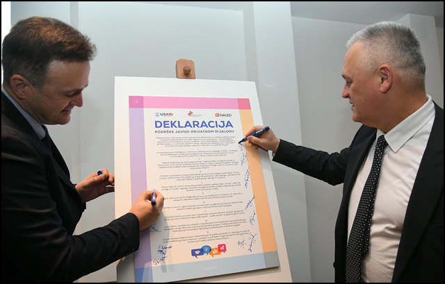 Potpisivanje deklaracije Javno privatni dijalog Metropol 18 nov 2021 1