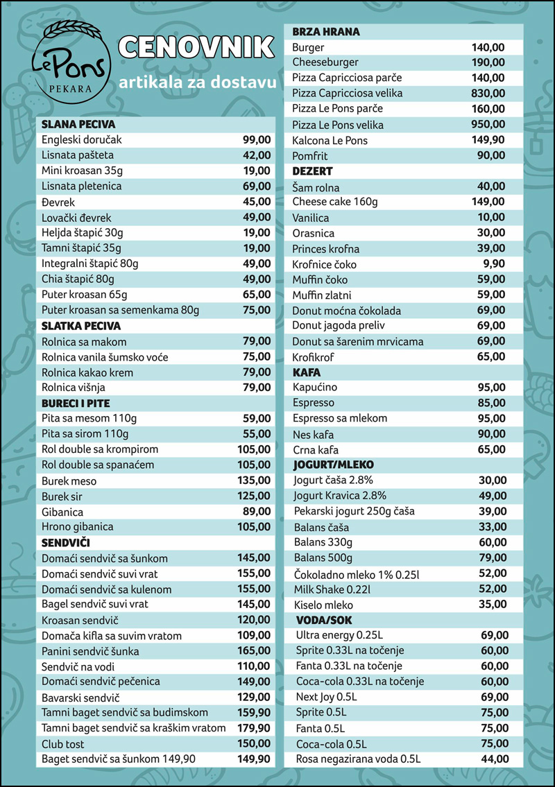 pons gm flyer dostava