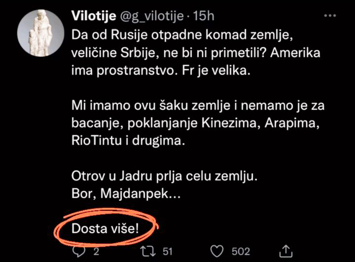 Poziv na protest 4 Dosta vise