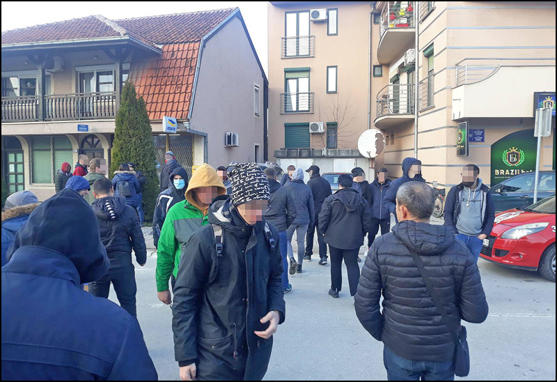 raskrsnica pod blokadom